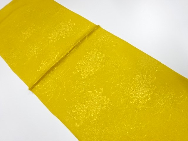JAPANESE KIMONO / ITEM UNUSED TANGO CHIRIMEN OBIAGE